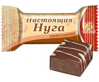 Конфеты Сласть шоколадная нуга с карамелью Славянка 207 гр