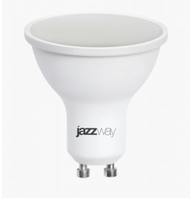 Лампа светодиодная MR16 7W GU10 теплый свет Jazzway 1 шт