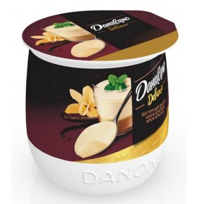 Йогурт термостатный Deluxe Ваниль каталонский крем-брюле 4,7% Даниссимо 160 гр