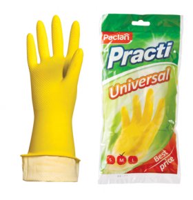 Резиновые перчатки Universal размер М Paclan 1 пара