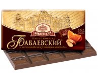 Шоколад апельсин миндаль Бабаевский 100 гр