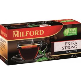 Чай черный Особо крепкий Milford 20 пак
