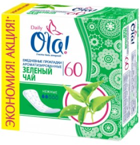 Прокладки Daily Deo Зеленый чай Ola! 60 шт