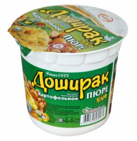 Картофельное пюре Со вкусом курицы Doshirak 40 гр