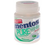 Жевательная резинка Pure white со вкусом нежной мяты Mentos 54 гр