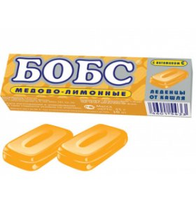 Леденцы медово-лимонные Бобс 35 гр