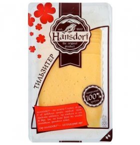 Сыр полутвердый Hansdorf Тильзитер 45% 200Г