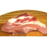 Свиной стейк из грудинки на кости кг
