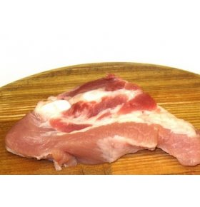 Свиной стейк из грудинки на кости кг