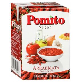 Паста соус острый Pomito 370 гр