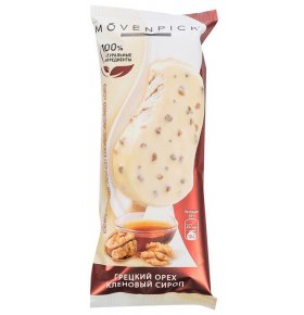 Мороженое-эскимо Movenpick пломбир с Кленовым сиропом и грецким орехом 90 мл
