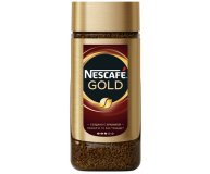 Кофе растворимый сублимированный с добавлением натурального жареного молотого кофе Nescafe Gold 190 гр