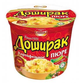 Картофельное пюре Со вкусом мяса Doshirak 40 гр