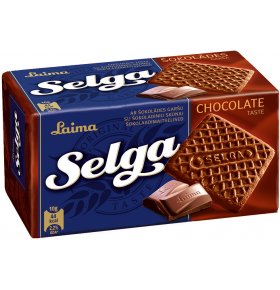Печенье Selga вкус шоколада Laima 180 гр