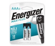 Батарейки алкалиновые Max Plus AAA LR03 Energizer 2 шт