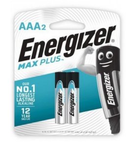 Батарейки алкалиновые Max Plus AAA LR03 Energizer 2 шт