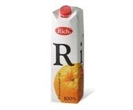 Сок Rich апельсиновый New 1л
