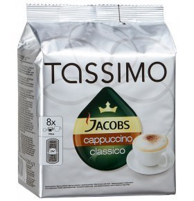 Кофе Jacobs Tassimo Monarch Капучино Рит 260г