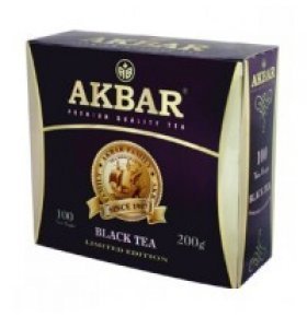 Чай черный Akbar 100 years 100х2г