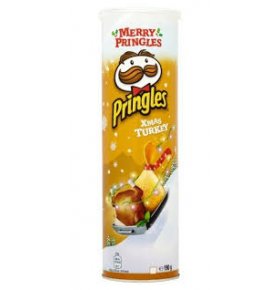 Чипсы со вкусом индейки Pringles 190 гр