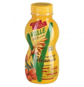 Продукт овсяный ферментированный питьевой Облепиха Velle 250 гр