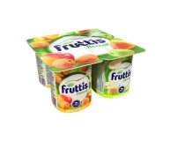 Продукт йогуртный Легкий абрикос манго яблоко груша 0,1% Fruttis 110 гр