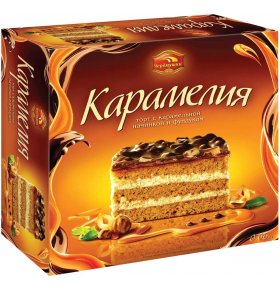 Торт Карамелия Черемушки 600 гр