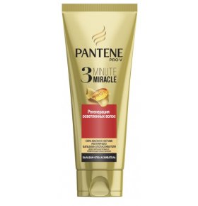 Бальзам-ополаскиватель Minute Miracle Регенерация осветленных волос Pantene 200 мл