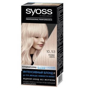 Краска для волос 10-53 Розовое золото Syoss Color