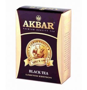 Чай черный Akbar 100 years 100г