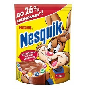 Напиток быстрорастворимый с какао Nesquik 1 кг