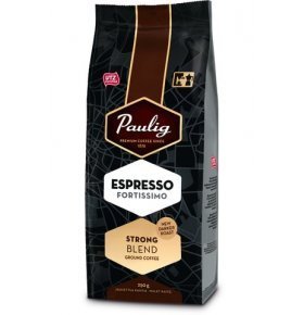 Кофе молотый эспрессо Paulig Espresso Fortissimo 250 гр