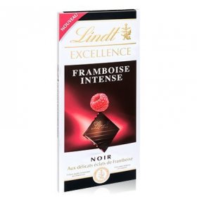Шоколад малина темный Lindt Excellence 100 гр