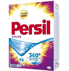 Стиральный порошок с формулой 360 complete solution автомат Persil Color 450 гр