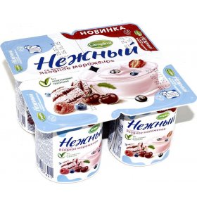 Продукт йогуртный Нежный со вкусом Ягодное мороженое 1,2% Campina 100 гр