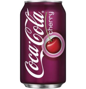 Напиток Cherry Zero Coca-cola 0,33 л