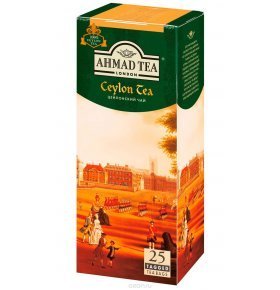 Чай Ahmad цейлонский черный в пакетиках 25х2г
