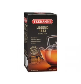 Чай черный Teekanne Legend 1882 в пакетиках 25х2г