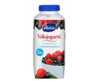 Йогурт питьевой малина и черника 0,4% Валио 0,33 л