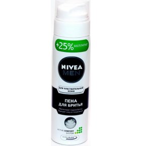 Пена для бритья для чувствительной кожи Nivea for Men 200 мл