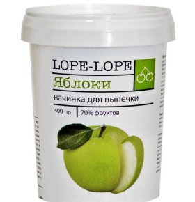 Начинка для выпечки Яблоки Lope-Lope 400 г