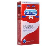 Презервативы Invisible ультратонкие Durex 6 шт