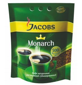 Кофе растворимый Jacobs Monarch 500г
