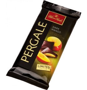 Шоколад темный Pergale с начинкой из манго 100г