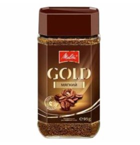 Кофе растворимый мягкий Gold Melitta 95 гр