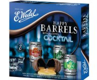 Ассорти шоколадных конфет с коктейльными начинкой Happy Barrels With Alcohol E.Wedel 200 гр