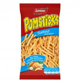 Чипсы картофельные соломкой с солью Pomsticks Lorenz 100 гр
