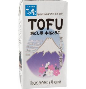 Творог соевый продукт Тофу твердый Кинугоси 300 гр