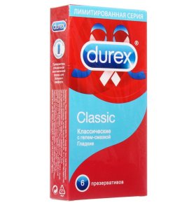 Презервативы Classic классические Durex 6 шт
