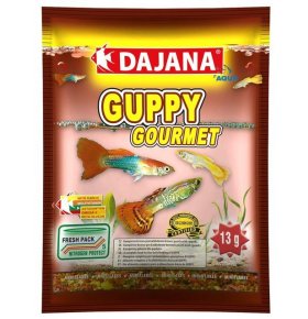 Корм Pet Guppy gourmet flakes для гуппи хлопья Dajana 80 мл 13 гр